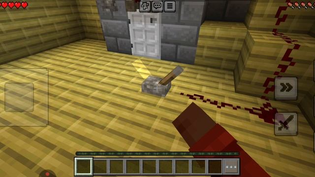 прохожу две части своей карты в Minecraft (извините что без звука)