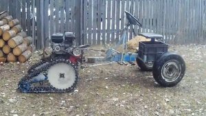 ГУСЕНИЦЫ едем на ПОКАТУХЕ