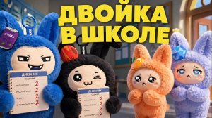 🎬 ДВОЙКА В ШКОЛЕ | Мультфильм про Йокими 🐰📚