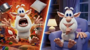 Буба Учимся новому большой сборник мультика Весёлые мультики для детей