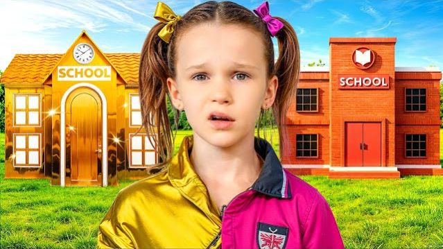 ЗОЛОТАЯ школа или НАСТОЯЩАЯ школа? Большой выбор Стефи!