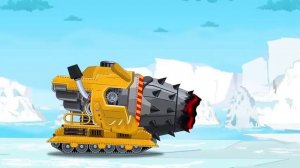 EPIC BATTLES OF Container Rocket combined with Monster soft drink -  Cartoons about tank