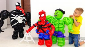 Влади и его друзья - супергерои - Забавные истории для детей