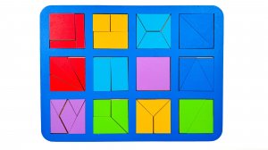 Учим Названия Геометрических Фигур и Цвета