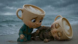 Мама Балерина Капуччина и её малыш выживают в опасной аварии во время прыжка с парашютом