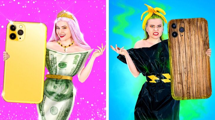 Богатая школьница стала бездомной: богатый vs бедный 