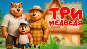 ТРИ МЕДВЕДЯ Сказка🐻🐻🐻Маша и три медведя Русская народная сказка