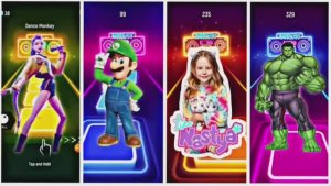 🌟 Лайк Настя против Халка и Марио! 🔥 К-Поп Битва с Руми в Плитках Музыки ЭДМ Раш! 🎹