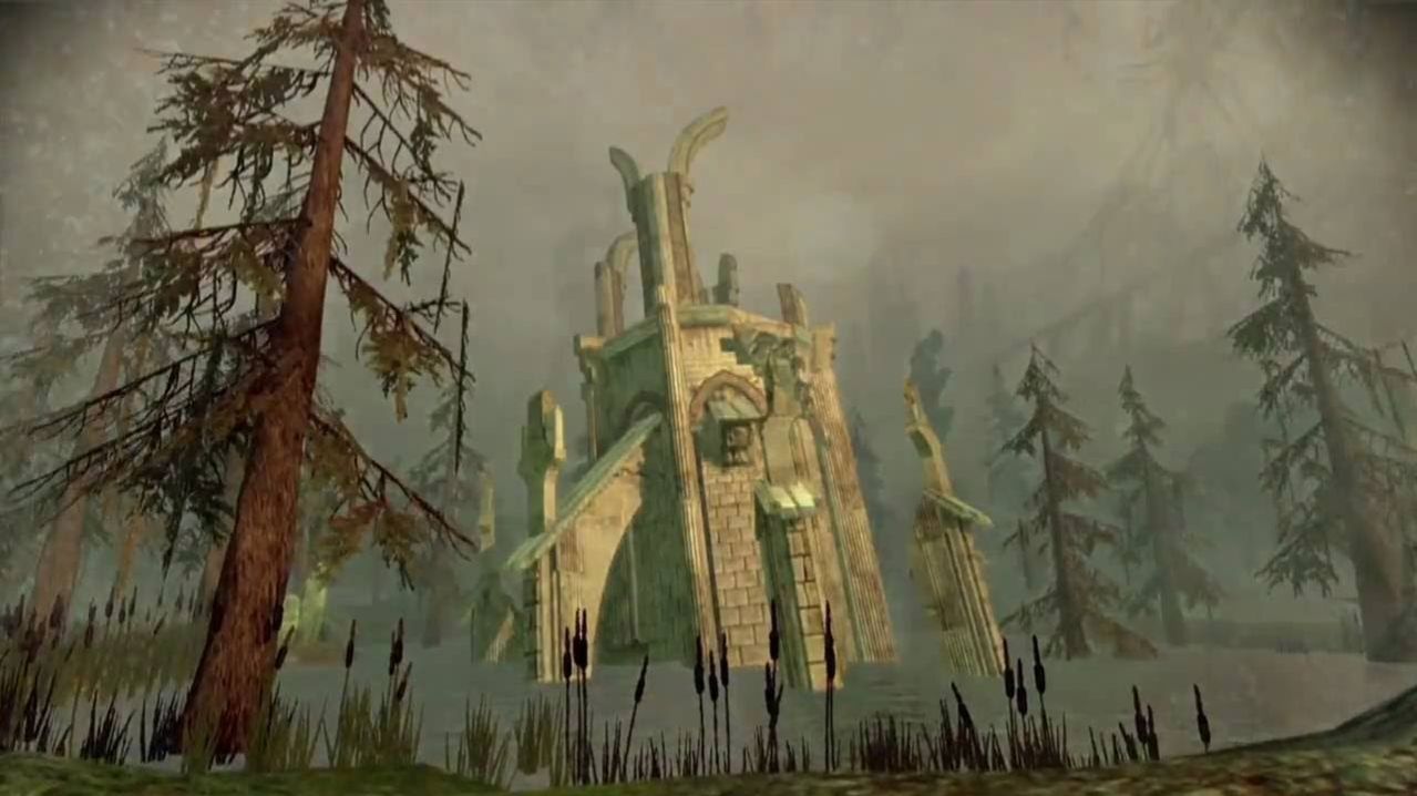 Дикие земли Коркари [Dragon Age: Origins. Прохождение Эльф/Маг. Часть 2]