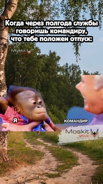 Когда спрашиваешь командира про отпуск