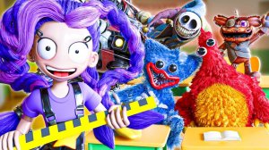 ЛИЛИ И ХАГГИ ВАГГИ В ШКОЛЕ??? Poppy Playtime 5 анимация