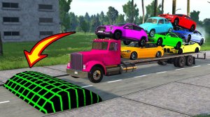 Мультики про машинки - Большие машины - Тяжелые грузовики - Сборник - Мультики для детей