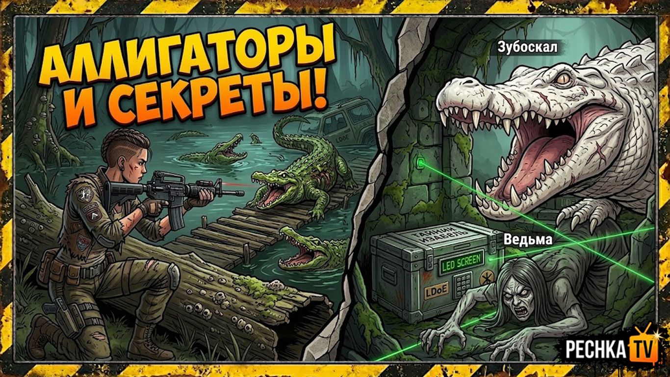 ОХОТА НА АЛЛИГАТОРОВ И ТАЙНИК ИЗАБЕЛЬ В ЛАСТ ДЕЙ! БОСС ЗУБОСКАЛ И ВЕДЬМА В LDoE | PECHKA TV
