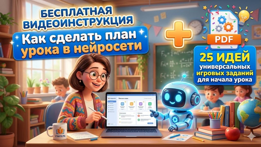 Как создать план урока в нейросети