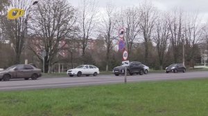 В ЖЕЛЕЗНОГОРСКЕ СИЛАМИ МКУ «ГКС» ПРОВОДИТСЯ ЗАМЕНА ПОВРЕЖДЕННЫХ ДОРОЖНЫХ ЗНАКОВ