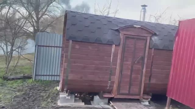Баня бочка 