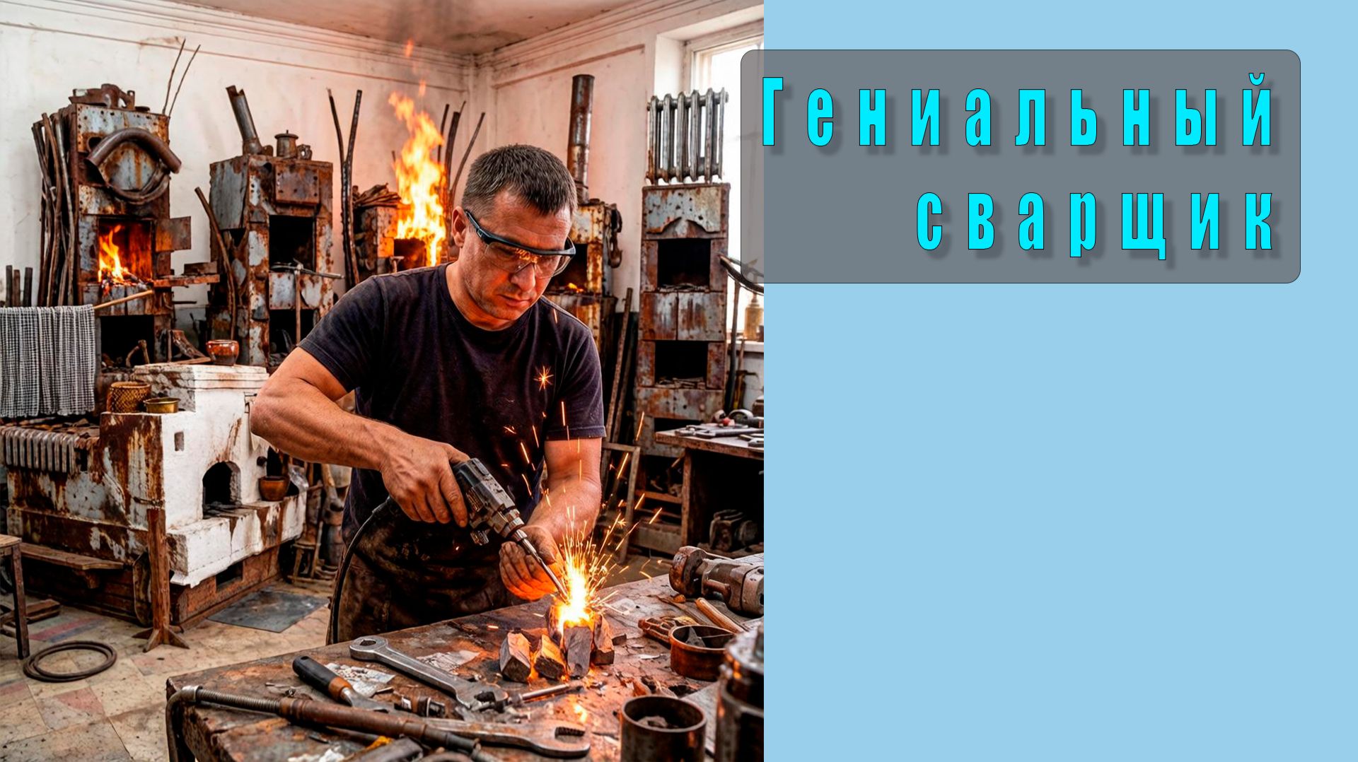 ⚒️ Гениальный сварщик превращает ржавый металлолом в 5 невероятных самодельных печей!