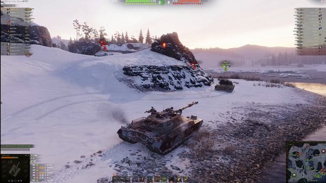 МИР ТАНКОВ BZT-70 ЛИНИЯ МАННЕРГЕЙМА #  продовил фланг НА 6 К