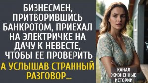 Истории из жизни: Бизнесмен, притворившись банкротом, приехал на электричке на дачу к невесте…