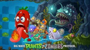 Зомби против растений Plants vs Zombies ПвЗ Растения против Зомби-2 PvZ Fusion Битва прохождение