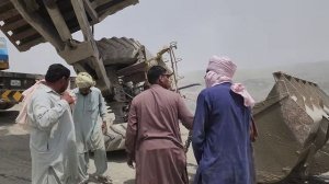 Extreme Mountain Recovery! Massey 375 Tractor Brake Failure & Rescue ｜ Dangerous Mining Path Mission