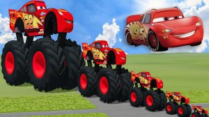 Мультики про машинки для детей. Мощные Краш тесты ярких машинок Молнии Маквина. Мультики малышам