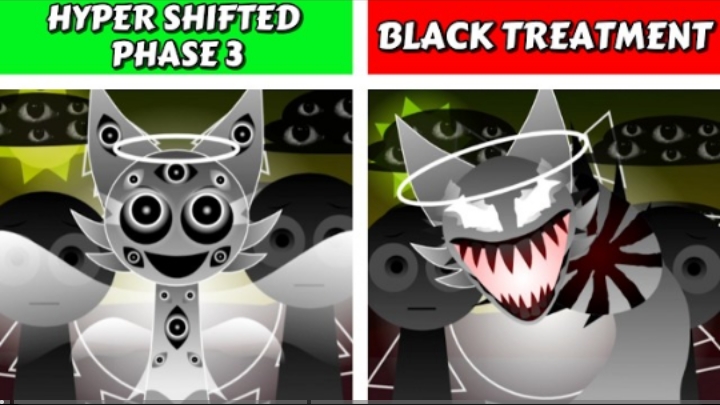 Sprunki Hyper Shifted Phase 3 VS Black Treament