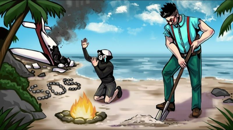 [Joe Speen] НОВОЕ ВЫЖИВАНИЕ НА НЕОБИТАЕМОМ ОСТРОВЕ: МЫ РАЗБИЛИСЬ И ОТСЮДА НУЖНО ВЫБРАТЬСЯ!