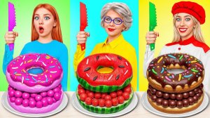 Кулинарный Челлендж# Я против Бабушки # Смешные Кулинарные Войны от Bubba DO Challenge