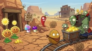 Зомби против растений Plants vs Zombies ПвЗ Растения против Зомби-2 PvZ Fusion Битва прохождение