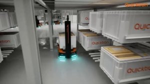 Quicktron — демонстрация 3D-анимации решения QuickBinUltra