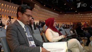 В Москве в национальном центре «Россия» проходит открытый диалог «Будущее мира».