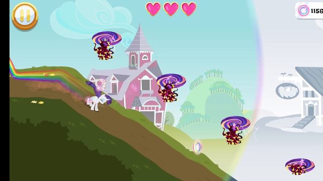 Радужные гонки игра my little pony
