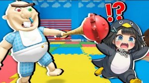 СМОЖЕТ ЛИ пингвин ГУГУГАГА СБЕЖАТЬ из детского сада для малыша Бобби?! 🐧😱 (Roblox Obby)