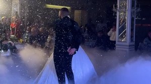 Снег на танец молодоженов Краснодар