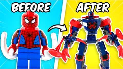 1 час улучшений ЛЕГО MARVEL…