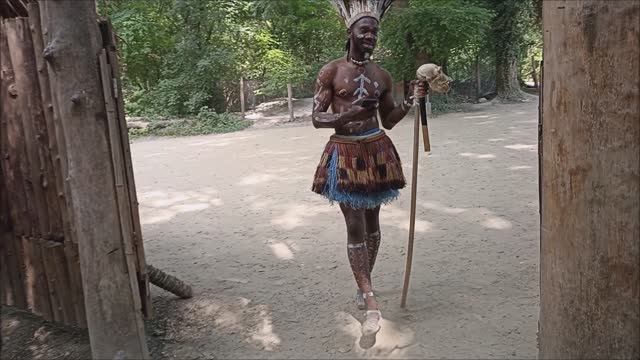 Африканская деревня