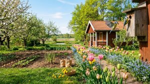 Дача 26/4 - Весеннее пробуждение нашей любимой дачи