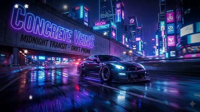 CONCRETE VEINS | Мощный Дрифт Фонк в Машину (Bass Boosted)