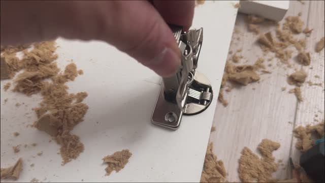 Мебельные Петли Это просто. Как разметить и сделать отверстия  под петли своими руками