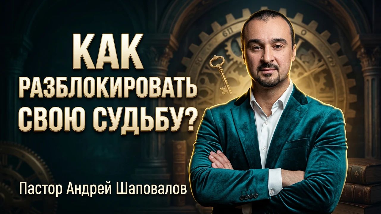 «Как разблокировать свою судьбу?» Пастор Андрей Шаповалов (15-02-26) смотреть онлайн