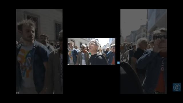 25 апреля 2026, манифестация в Милане коммунистов против нацистов