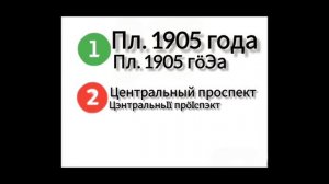 Информатор 1 линии Се́рпинского метрополитена