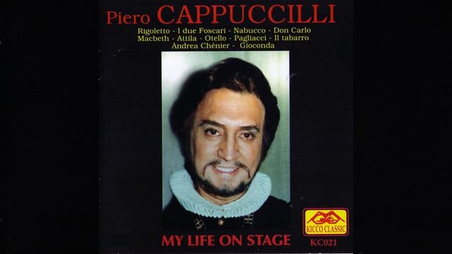 Пье́ро Каппуччи́лли- баритон        часть 1   арии из опер