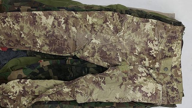 Штаны мужские карго секонд оптом 16 пак