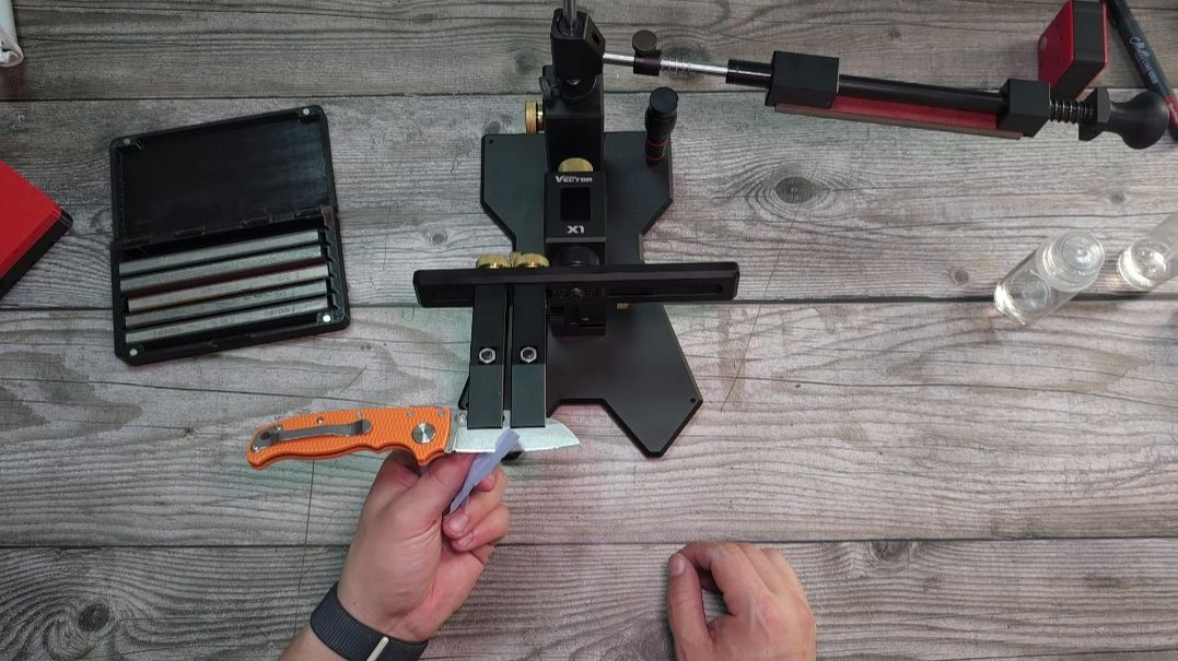 194. Переточка складного ножа спустя два месяца в работе