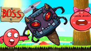 НОВЫЙ КРАСНЫЙ ШАР, КРАСНЫШ СПАСАЕТ ДЕРЕВНЮ КРАСНЫХ ШАРИКОВ