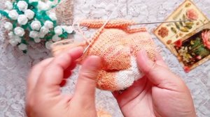 Вязальный эпизод: Веня/золотые рыбки/носки/топ Софи /малыш в люльке