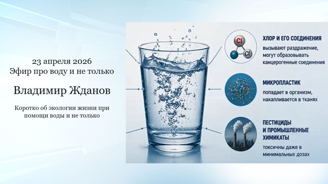 Эфир от 23.04.2026 Про воду и не только...