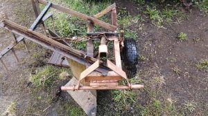 Плуг для самодельного минитрактора.